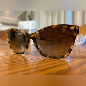 Coach tortoise shell sunglasses